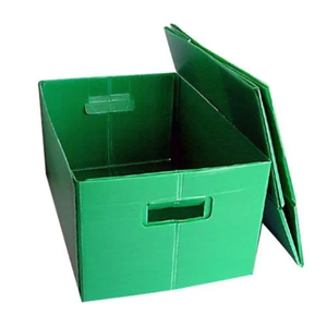 Folding Polypropylene Material Plastic Corrugated File Box 