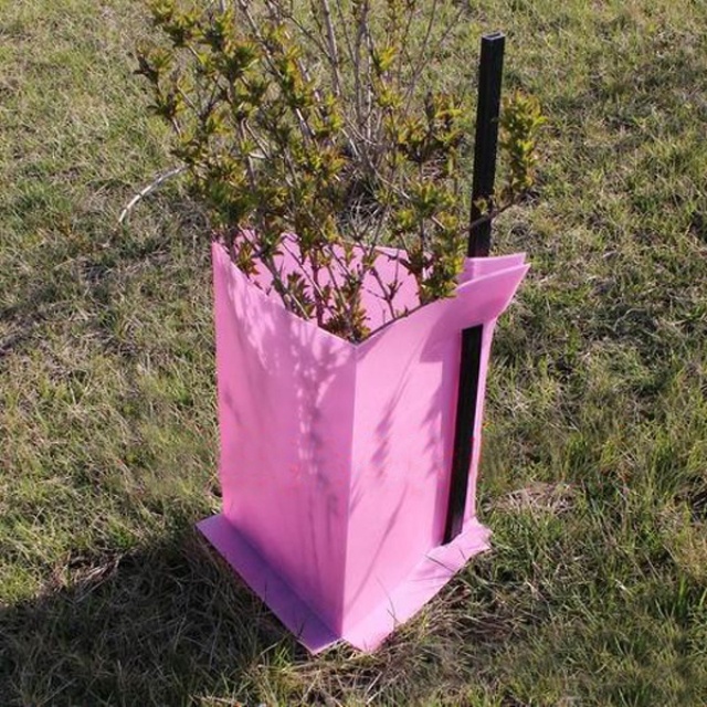 Corrugated Polypropylene Tree Shelters for Grow Tubes Protection