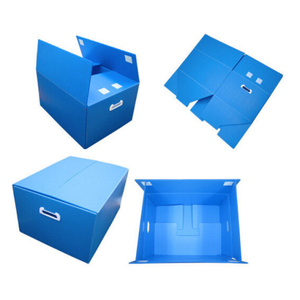 Collapsible Coroplast Box for Packing