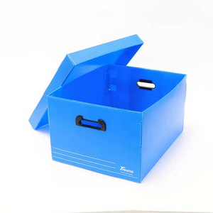 Custom Polypropylene Corrugated Plastic Archive Boxes for File Storage